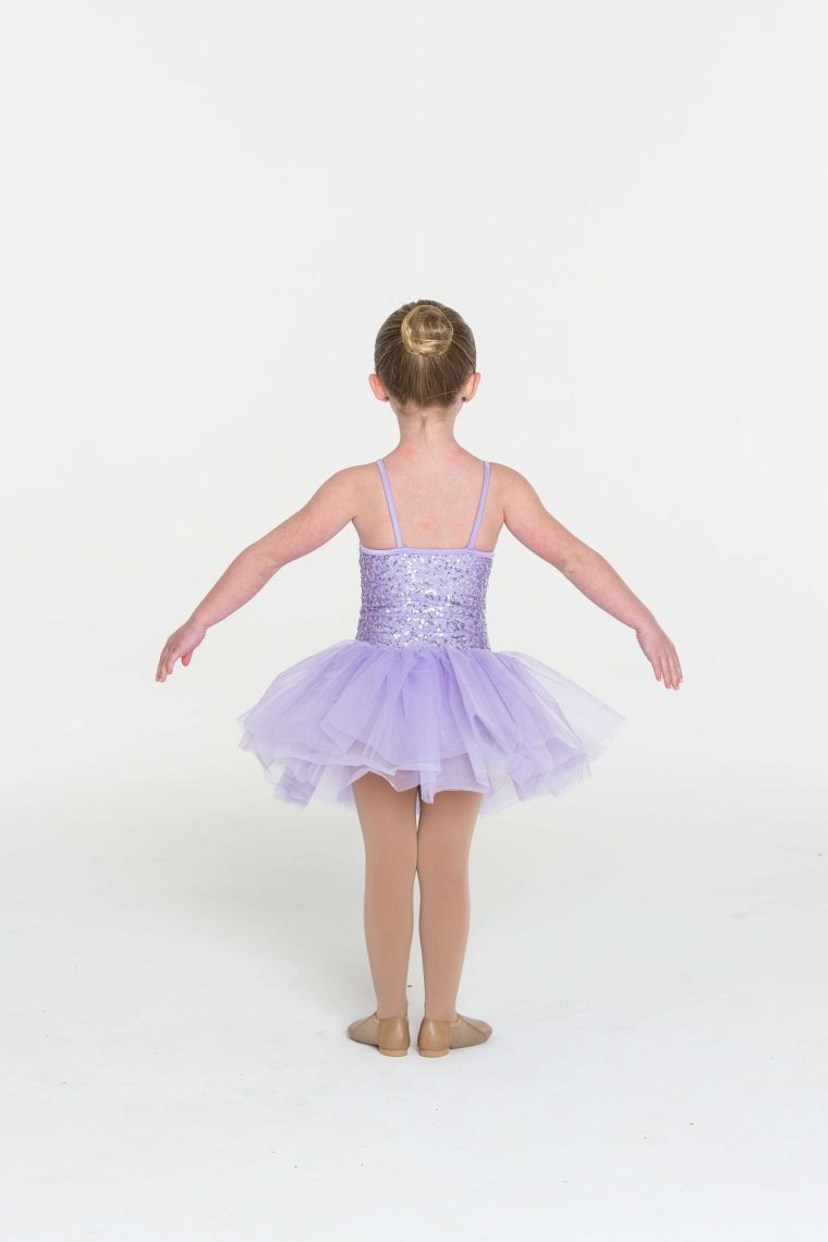 sequin tutu dress lilac