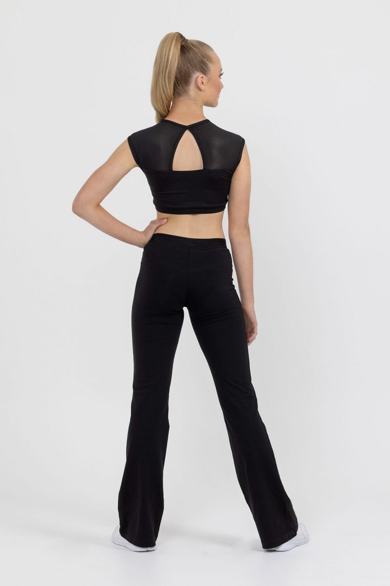 activate crop jazz pants black