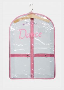 mini garment bag pink