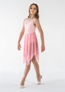 elsie lyrical sequin dress pink