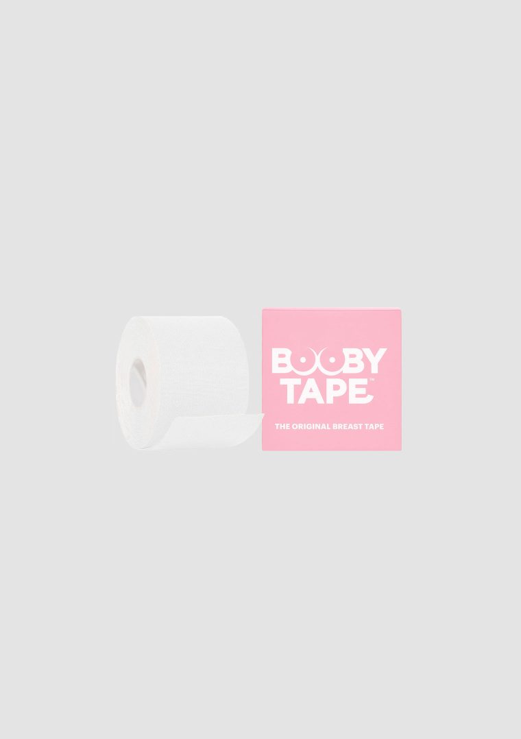 booby tape white